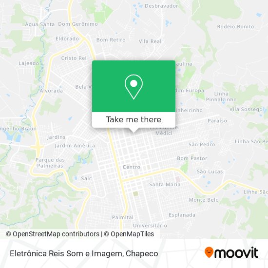Eletrônica Reis Som e Imagem map