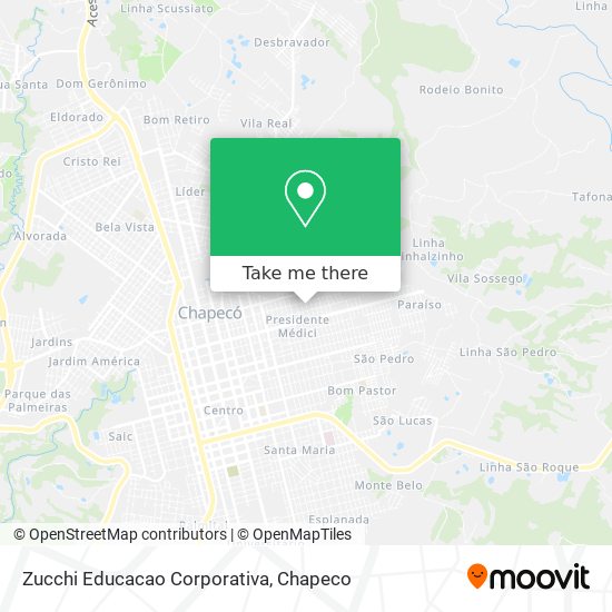 Zucchi Educacao Corporativa map