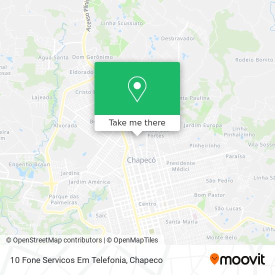 10 Fone Servicos Em Telefonia map