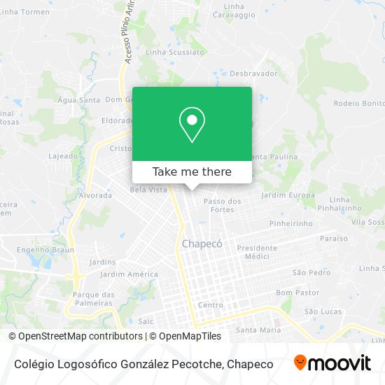 Colégio Logosófico González Pecotche map