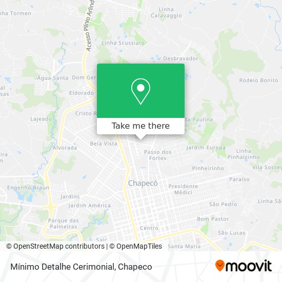 Mínimo Detalhe Cerimonial map
