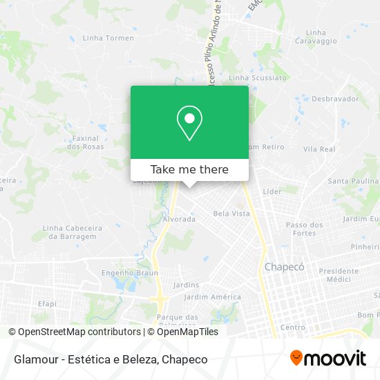 Glamour - Estética e Beleza map