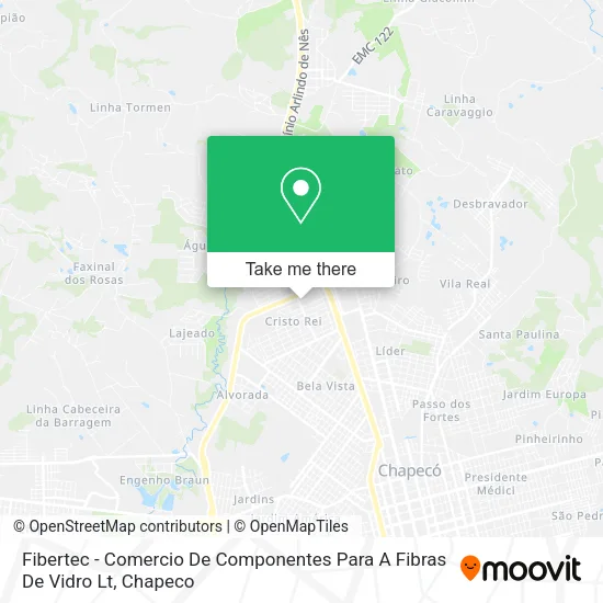 Fibertec - Comercio De Componentes Para A Fibras De Vidro Lt map