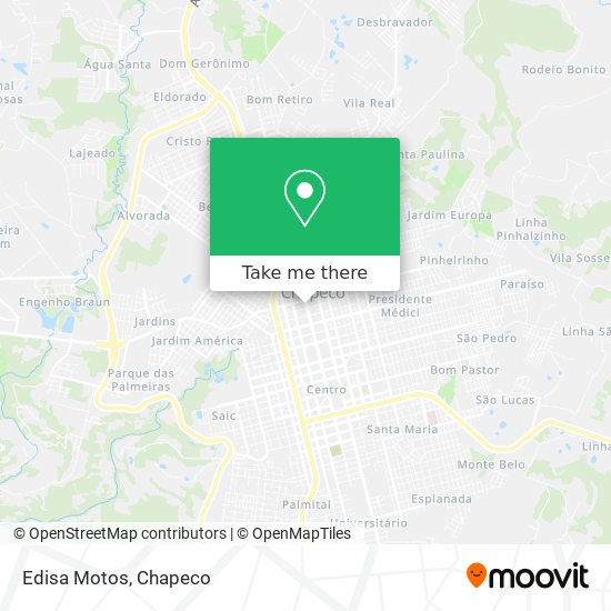 Edisa Motos map