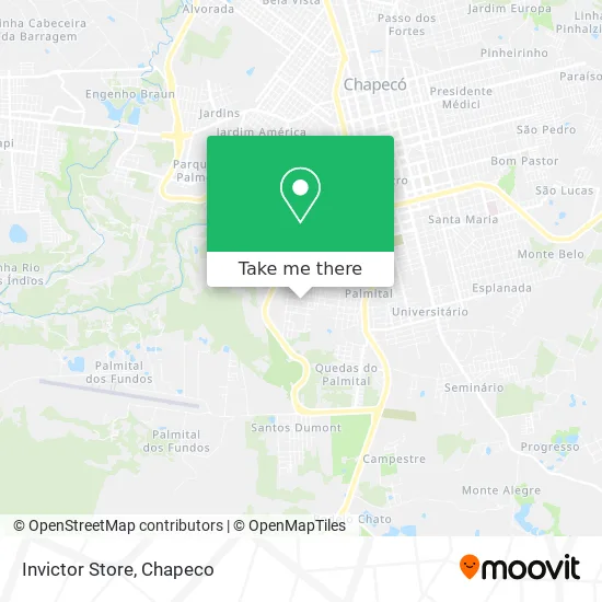 Invictor Store map