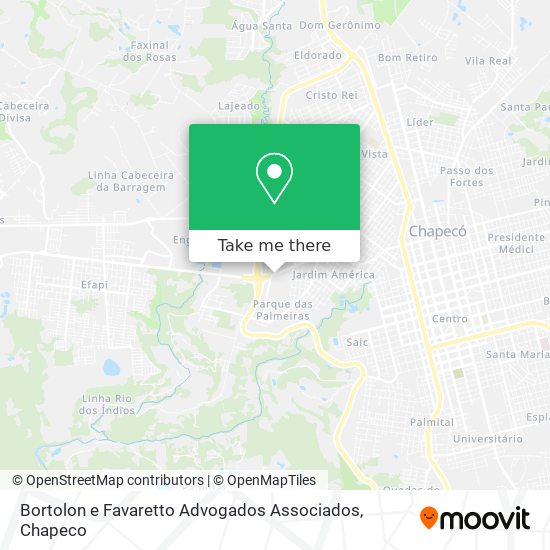 Bortolon e Favaretto Advogados Associados map