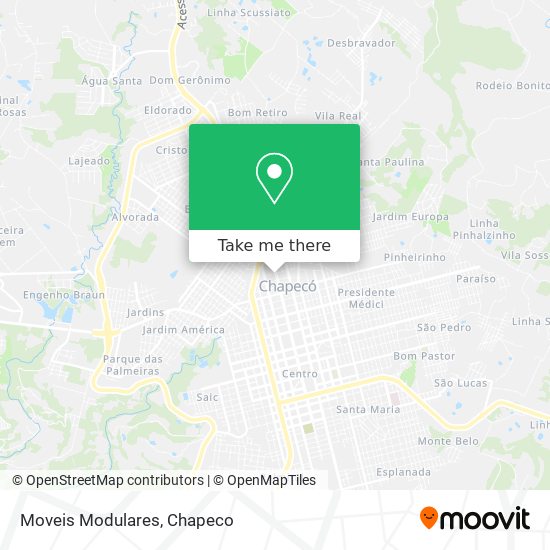 Moveis Modulares map