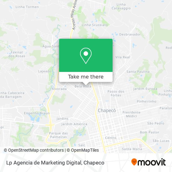 Lp Agencia de Marketing Digital map