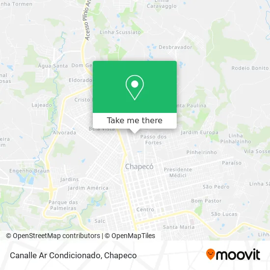 Canalle Ar Condicionado map