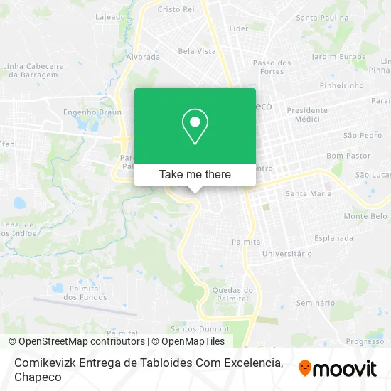 Comikevizk Entrega de Tabloides Com Excelencia map