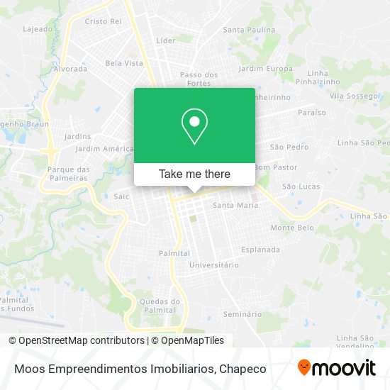 Moos Empreendimentos Imobiliarios map