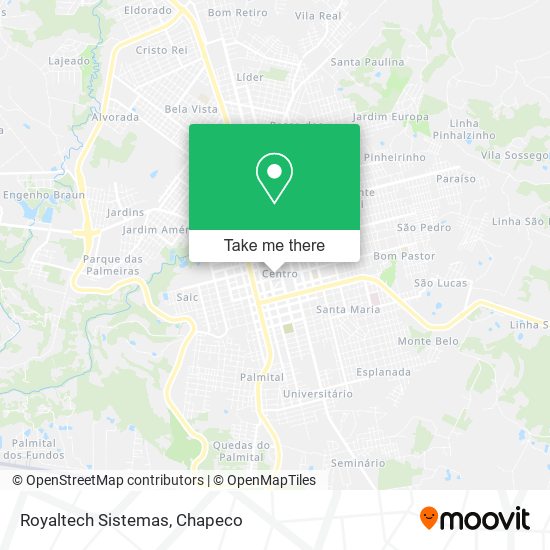 Royaltech Sistemas map