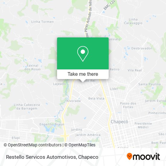 Restello Servicos Automotivos map