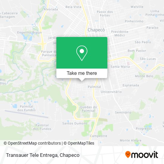 Mapa Transauer Tele Entrega