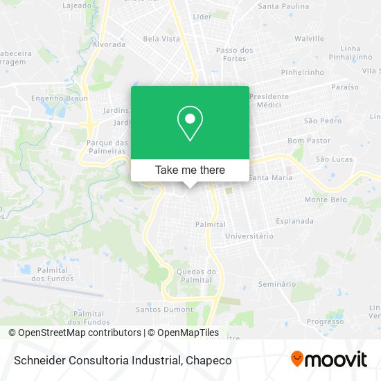 Mapa Schneider Consultoria Industrial