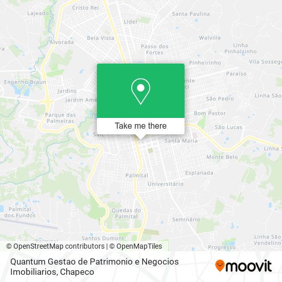 Quantum Gestao de Patrimonio e Negocios Imobiliarios map