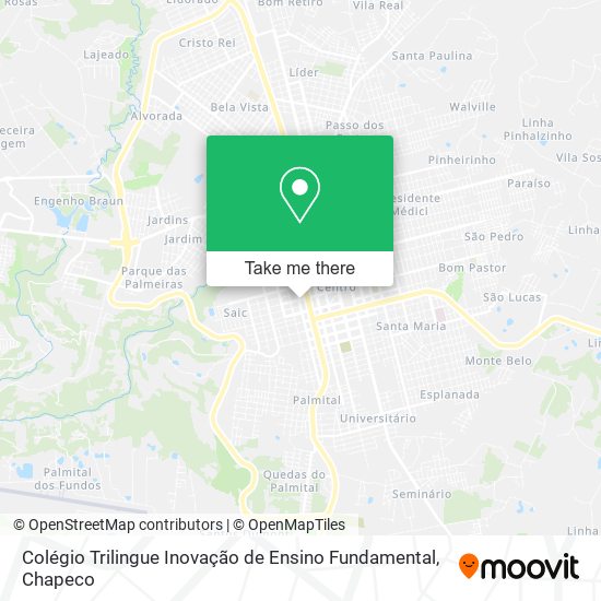 Colégio Trilingue Inovação de Ensino Fundamental map