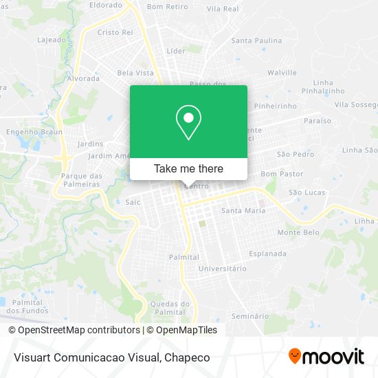 Visuart Comunicacao Visual map