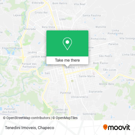 Tenedini Imoveis map