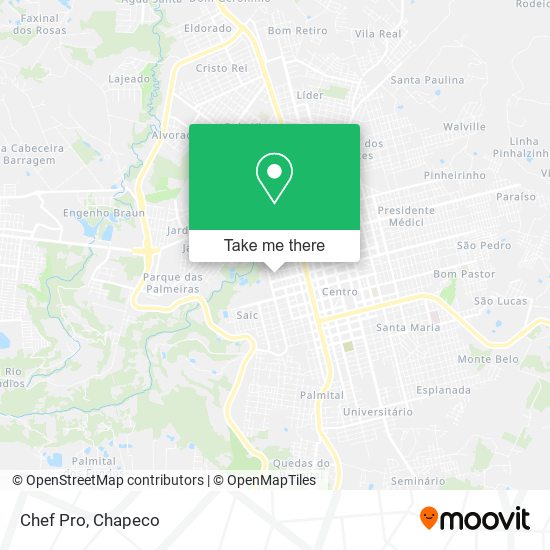 Mapa Chef Pro