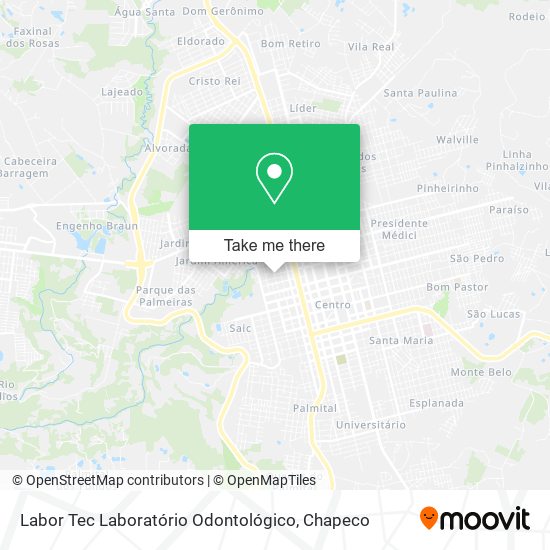 Labor Tec Laboratório Odontológico map