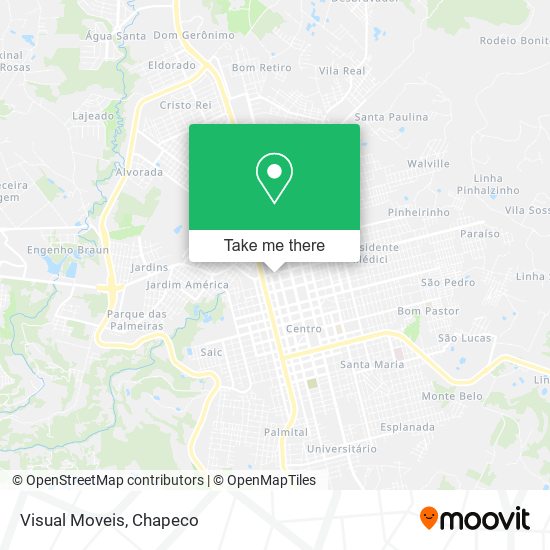 Visual Moveis map