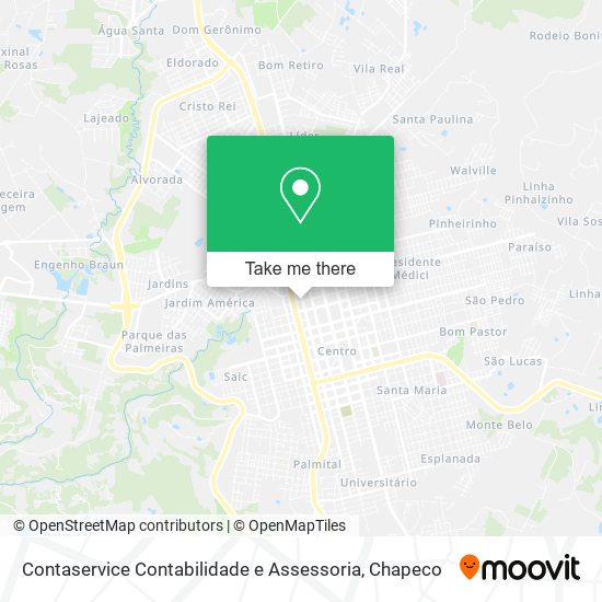 Contaservice Contabilidade e Assessoria map