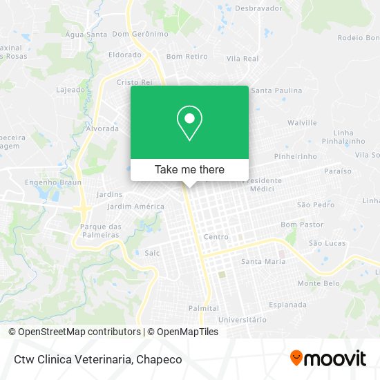 Ctw Clinica Veterinaria map