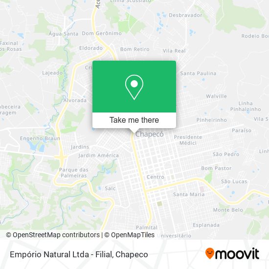 Empório Natural Ltda - Filial map