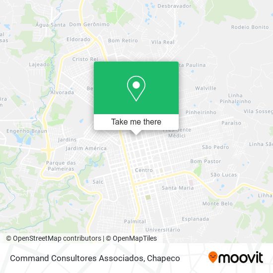 Command Consultores Associados map