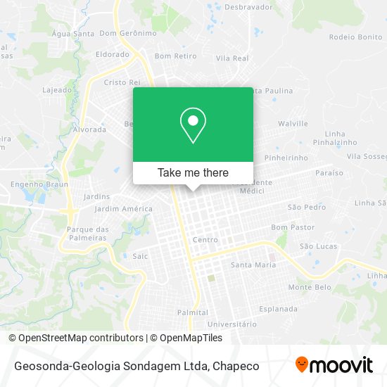 Geosonda-Geologia Sondagem Ltda map