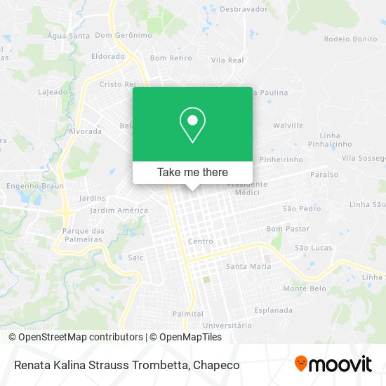 Renata Kalina Strauss Trombetta map