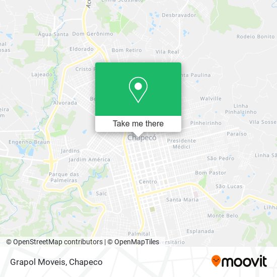 Grapol Moveis map