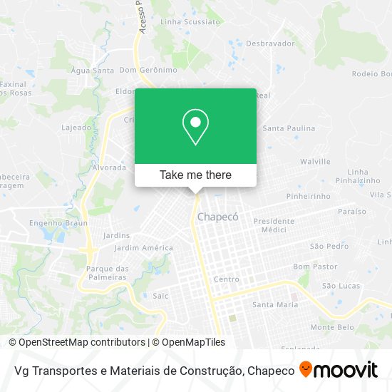 Vg Transportes e Materiais de Construção map