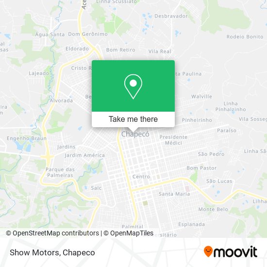 Show Motors map