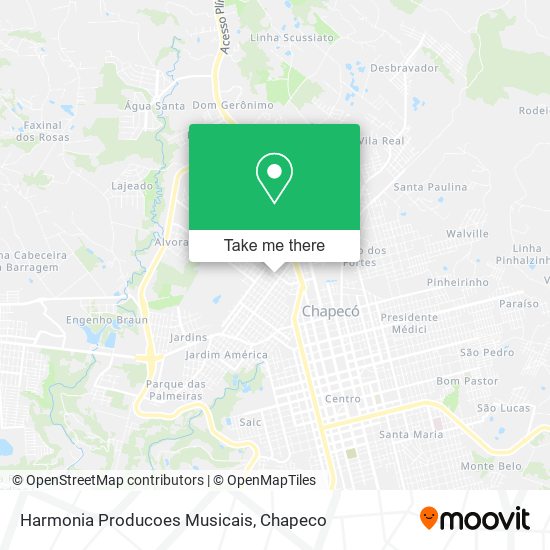Harmonia Producoes Musicais map