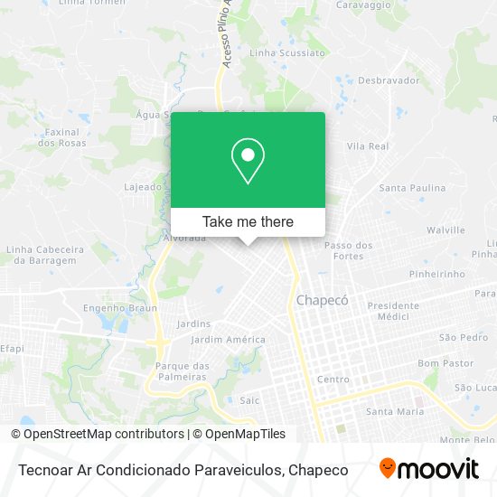 Tecnoar Ar Condicionado Paraveiculos map