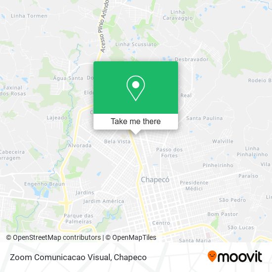 Zoom Comunicacao Visual map