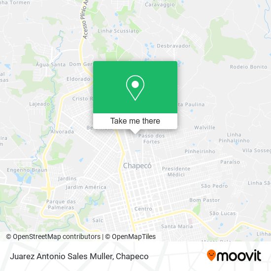 Mapa Juarez Antonio Sales Muller