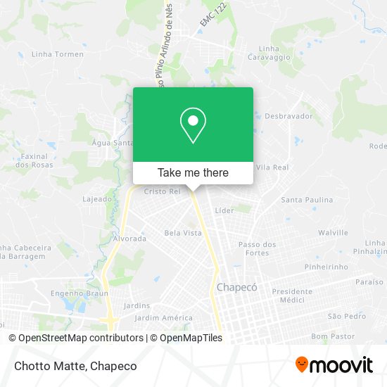 Chotto Matte map