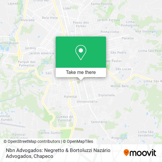 Nbn Advogados: Negretto & Bortoluzzi Nazário Advogados map