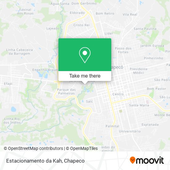 Estacionamento da Kah map