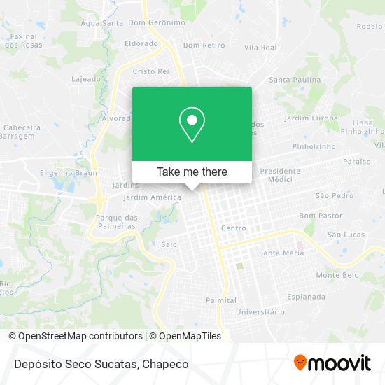 Depósito Seco Sucatas map