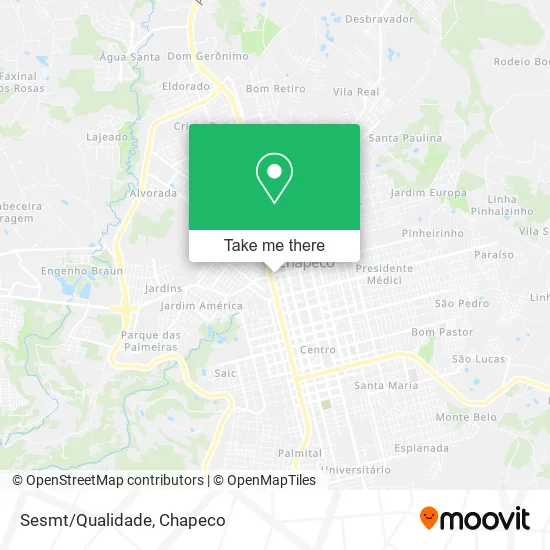 Sesmt/Qualidade map