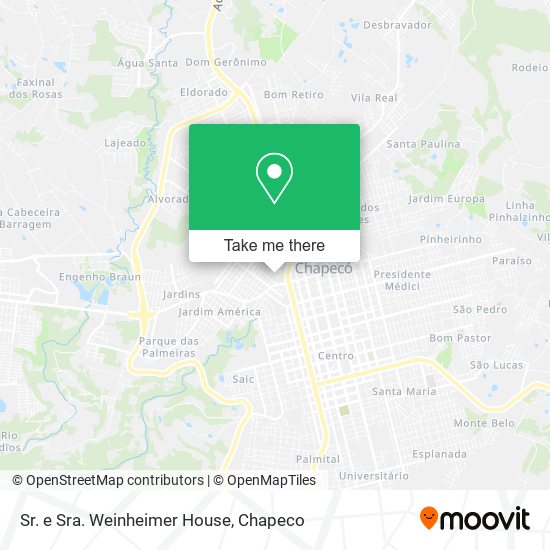 Sr. e Sra. Weinheimer House map