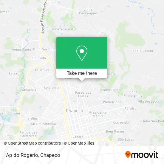 Ap do Rogerio map