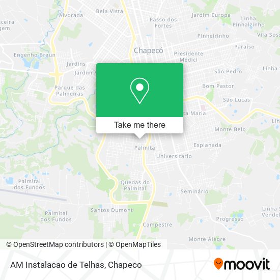 AM Instalacao de Telhas map