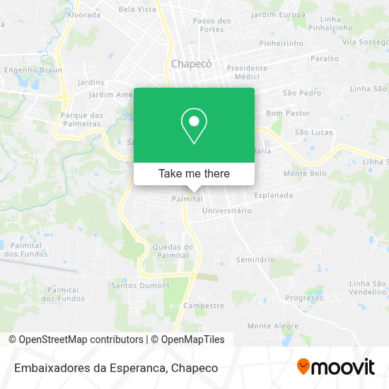 Embaixadores da Esperanca map