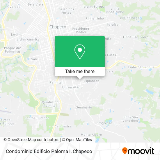 Condominio Edificio Paloma I map