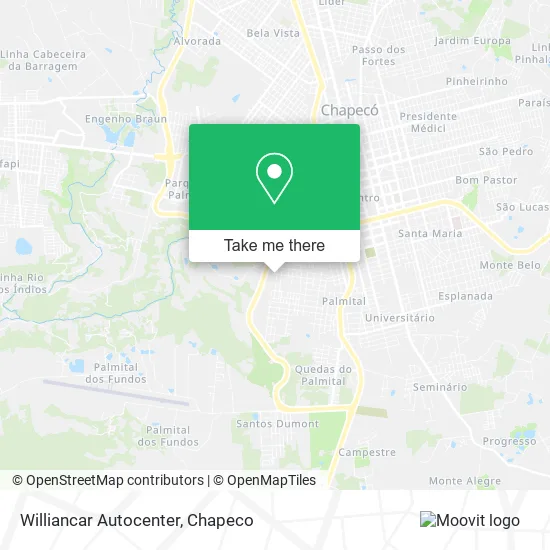 Williancar Autocenter map